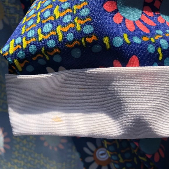 Vintage 60’s shirt polyester boho hippie chic pockets button Phase One RARE - Picture 10 of 10